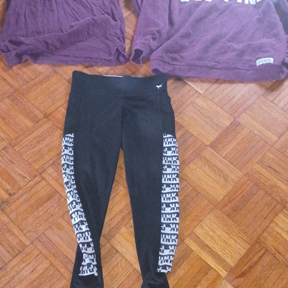 Victoria Secret Shirts N Leggings
